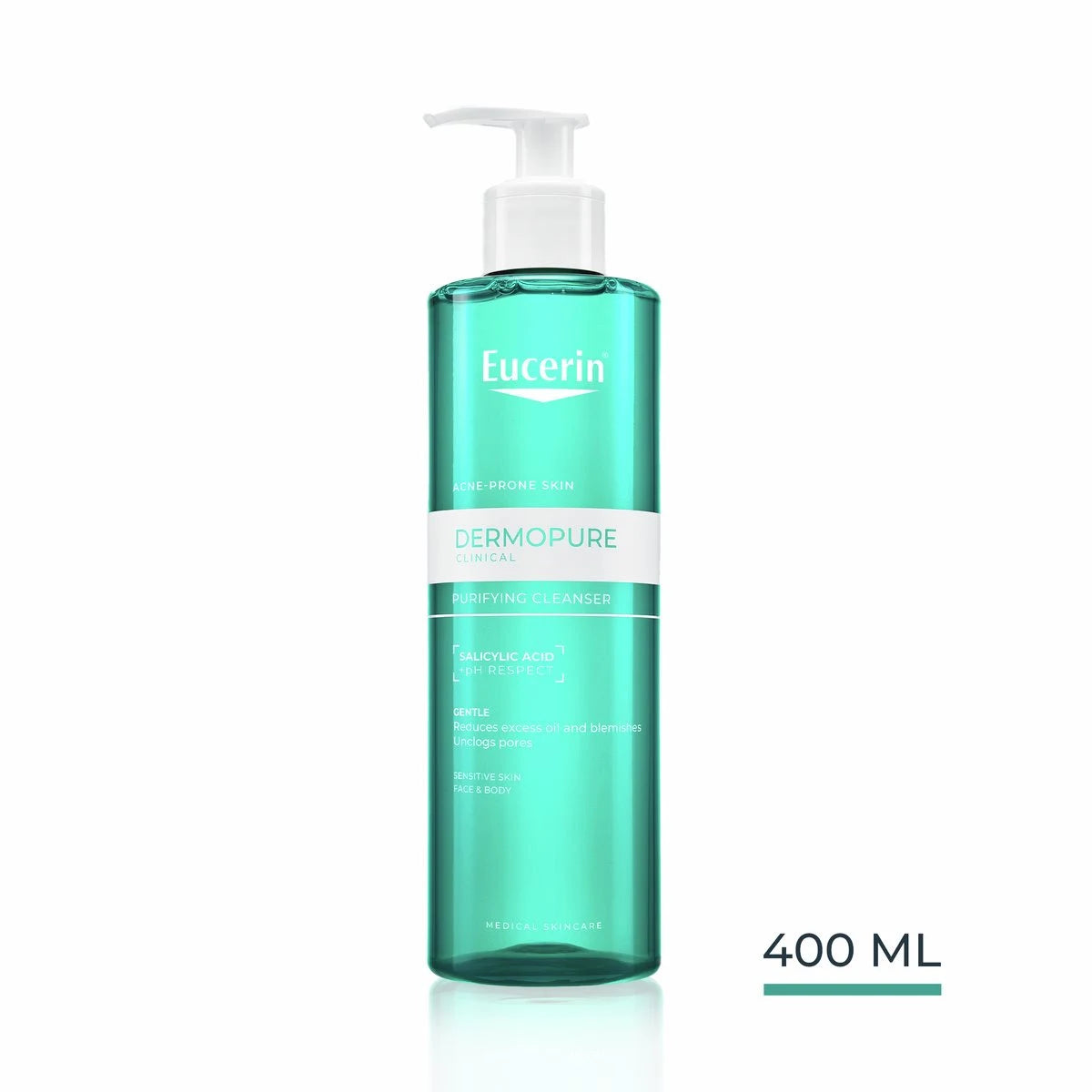 Eucerin DermoPure Clinical Purifying Cleanser 400ml cleanser #Size_400ml