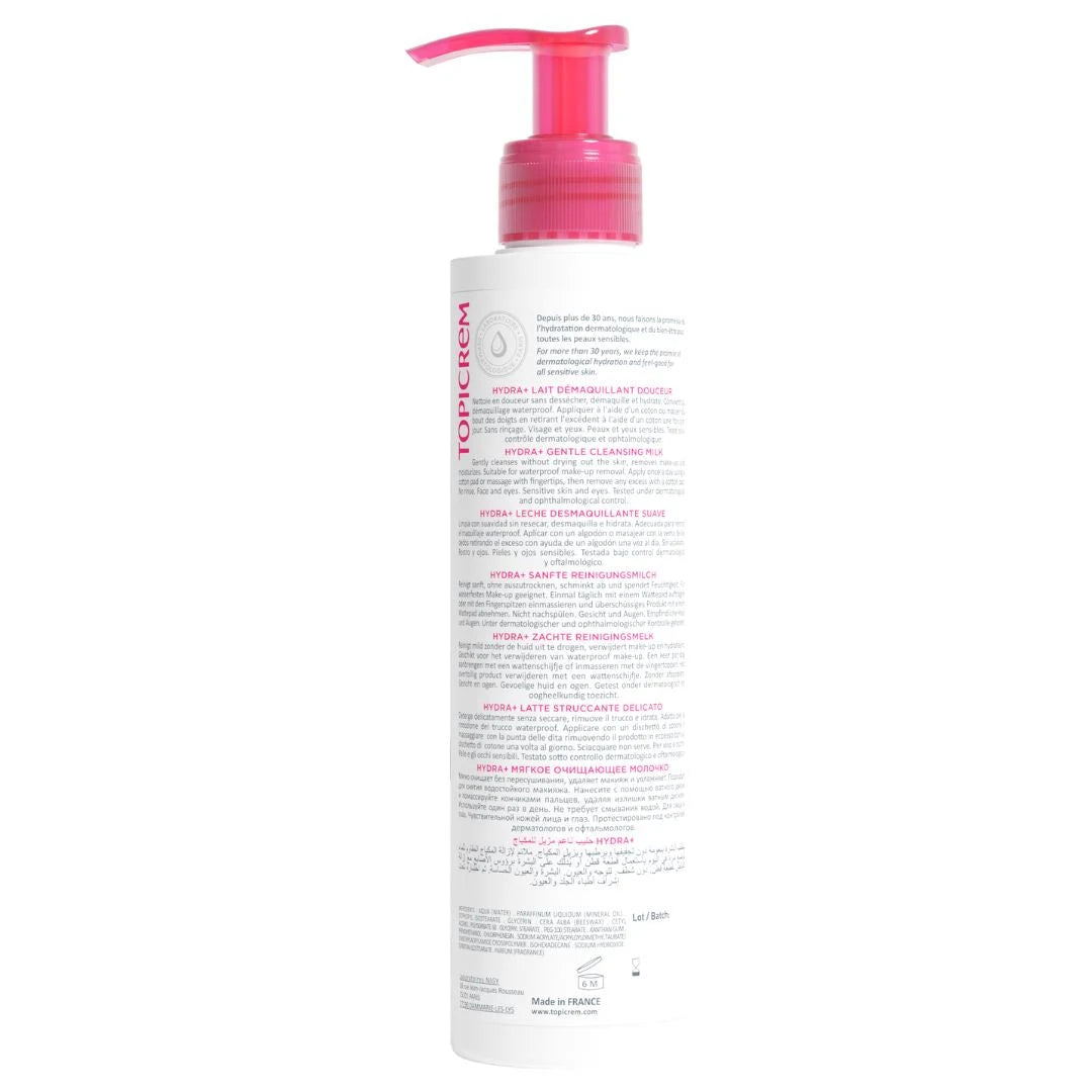 Topicrem HYDRA+ Gentle Cleansing Milk 200ml #Size_200ml