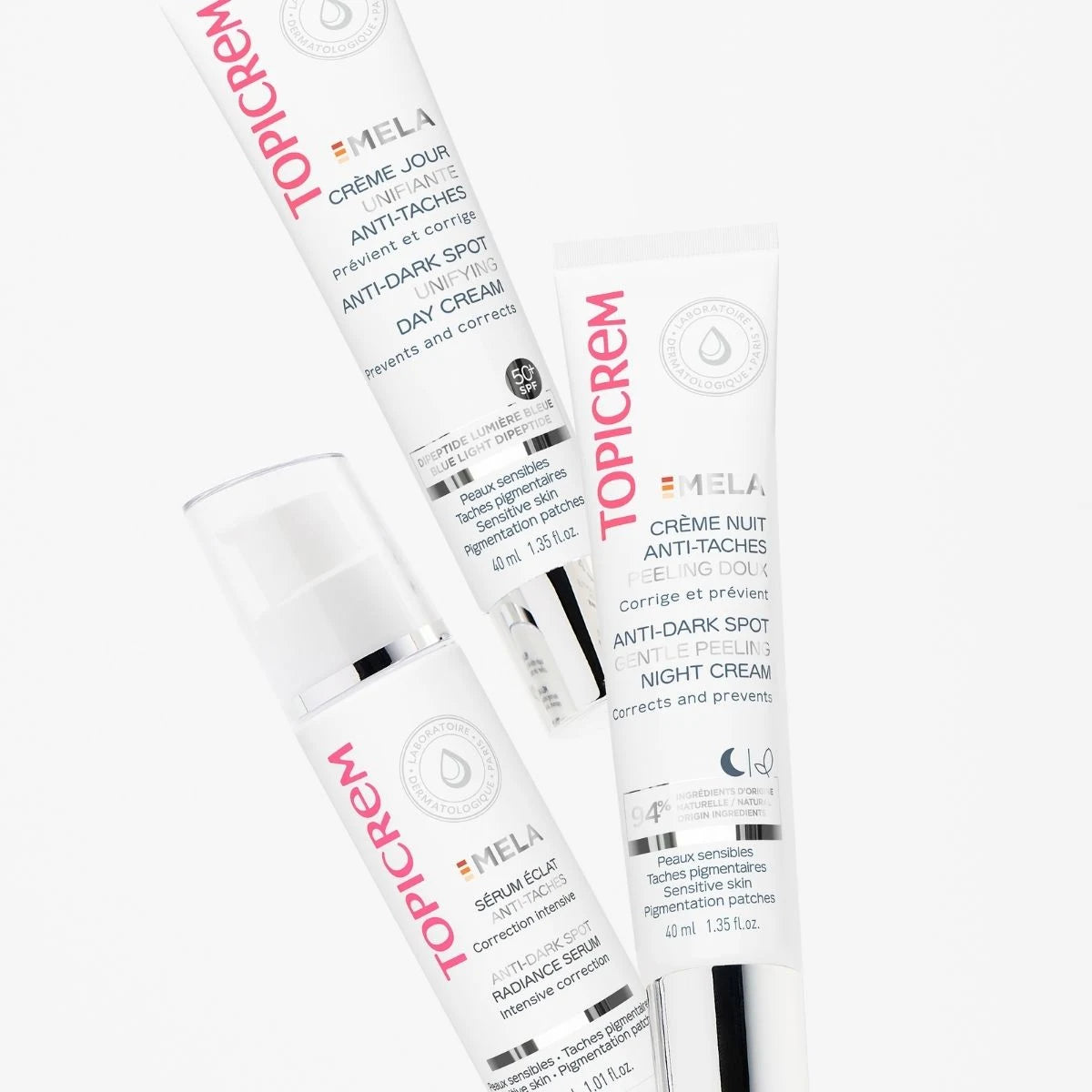 Topicrem MELA Anti-Dark Spot Unifying Day Cream SPF50+ 40ml #Size_40ml