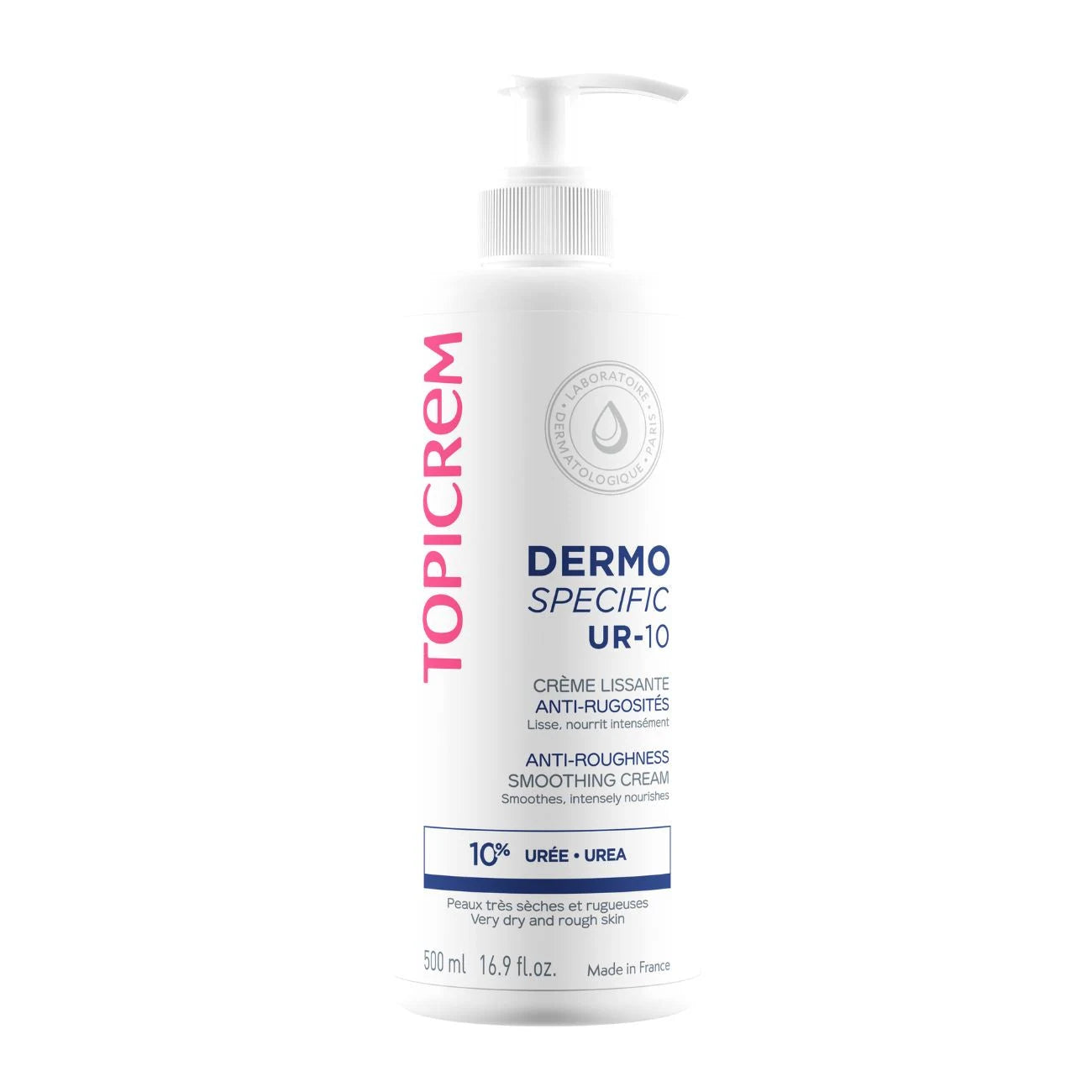 Topicrem UR-10 Anti-Roughness Smoothing Cream 500ml #Size_500ml