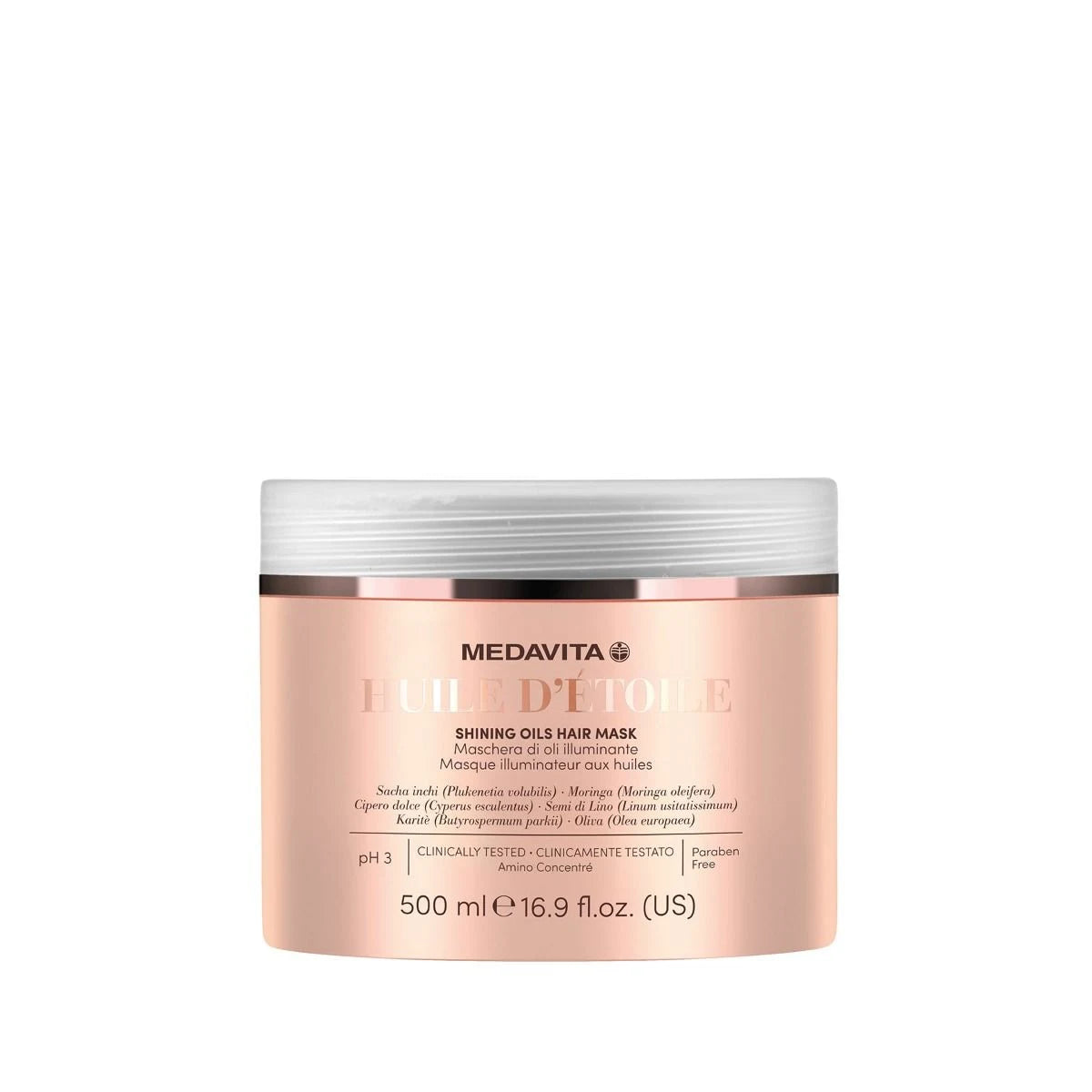 Medavita Huile d'Étoile Shining Oils Hair Mask 500ml hair mask #Size_500ml