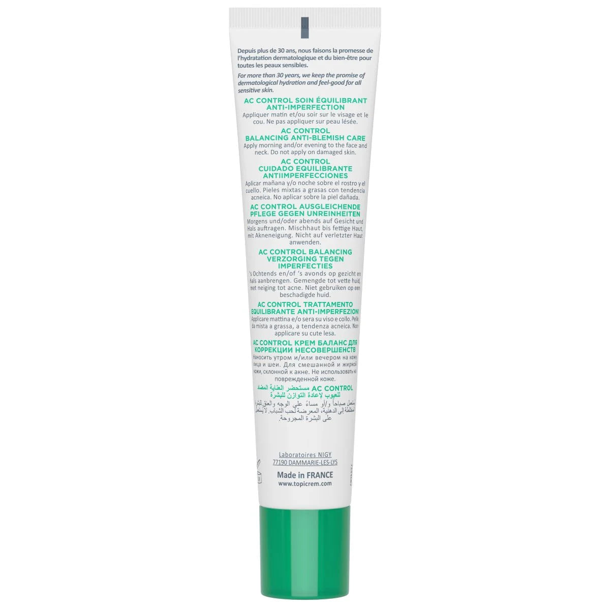 Topicrem AC CONTROL Balancing Anti-Blemish Care 40ml #Size_40ml