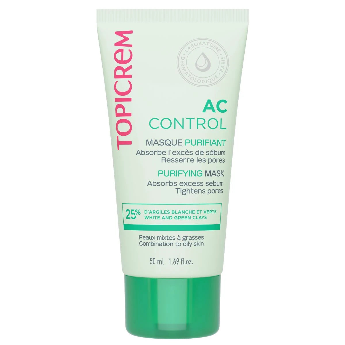 Topicrem AC CONTROL Purifying Mask 50ml #Size_50ml