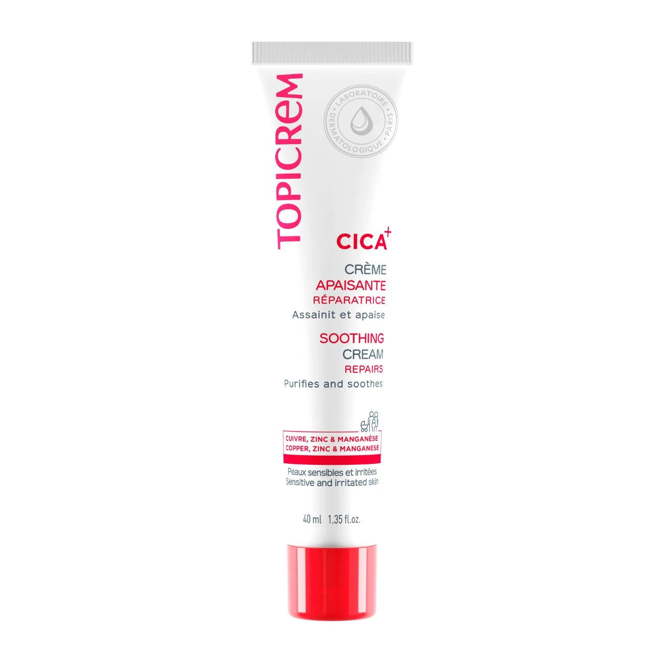 Topicrem CICA+ Soothing Cream 40ml #Size_40ml