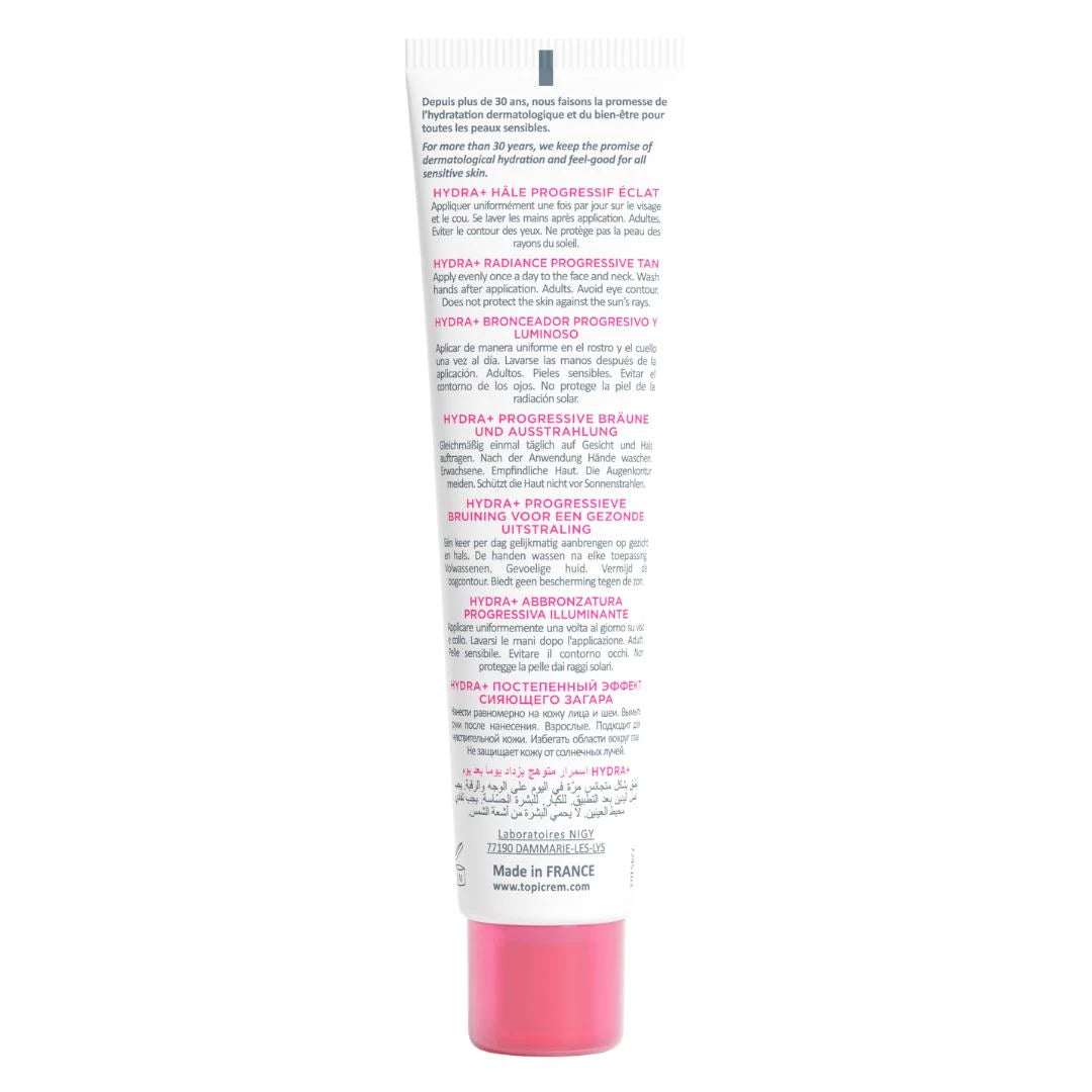 Topicrem HYDRA+ Radiance Progressive Tan 40ml #Size_40ml