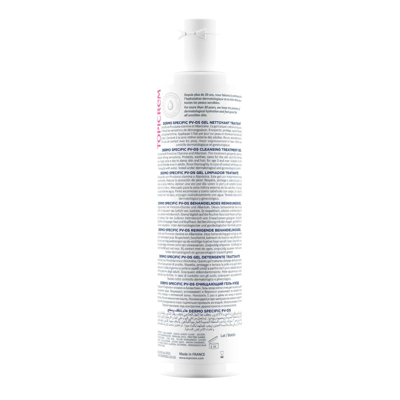 Topicrem PV-DS Cleansing Gel 200ml #Size_200ml