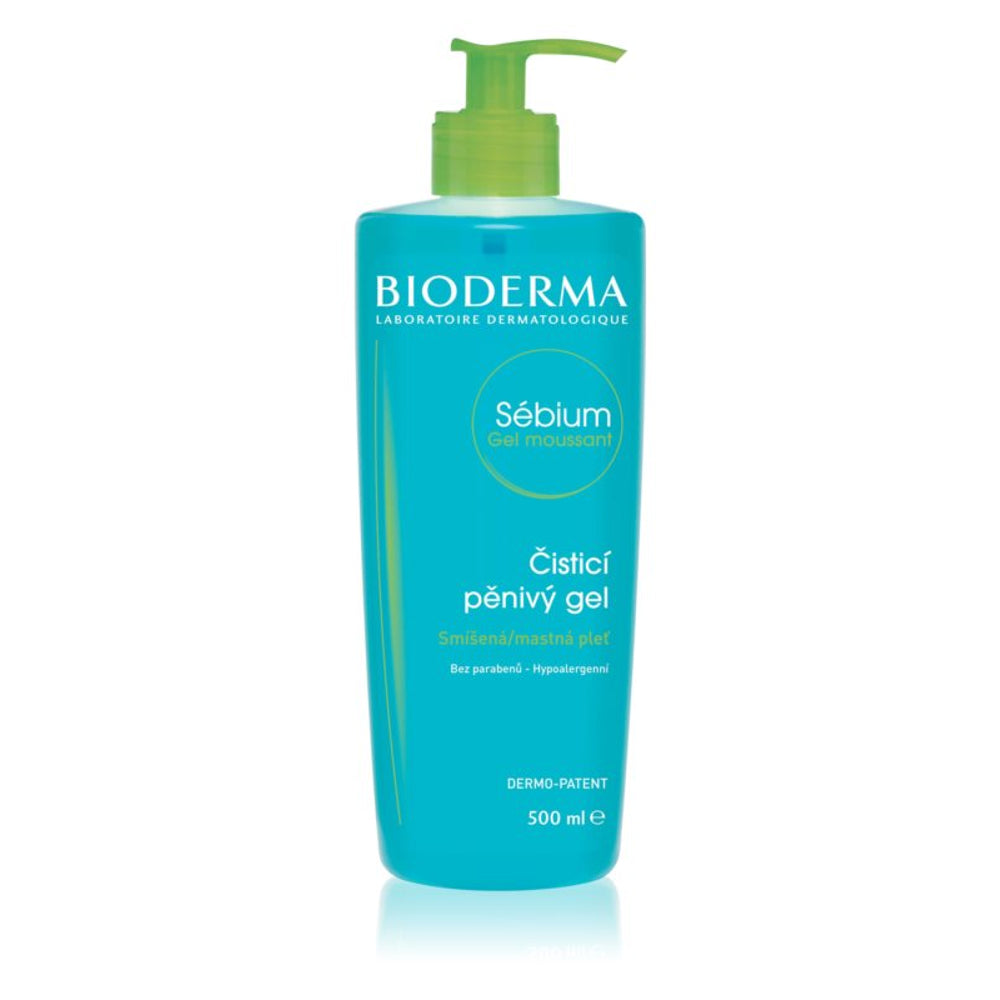 Bioderma Sébium Gel Moussant 500ml facial cleanser