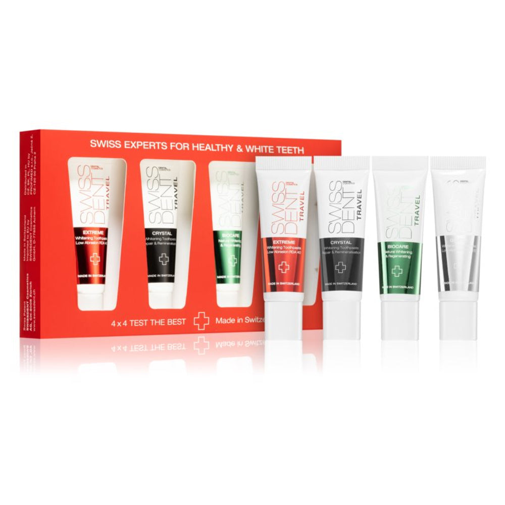Swissdent 4x4 Test The Best Dental Care Set